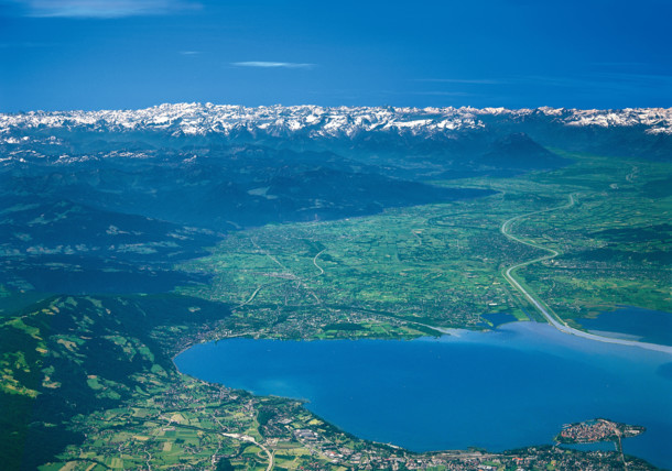     aerial picture Bodensee / Lake Constance